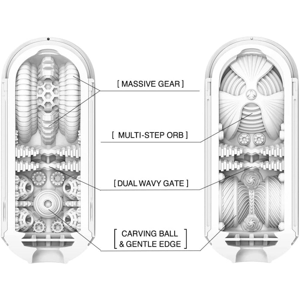 Tenga Flip Zero Gravity Black Masturbator