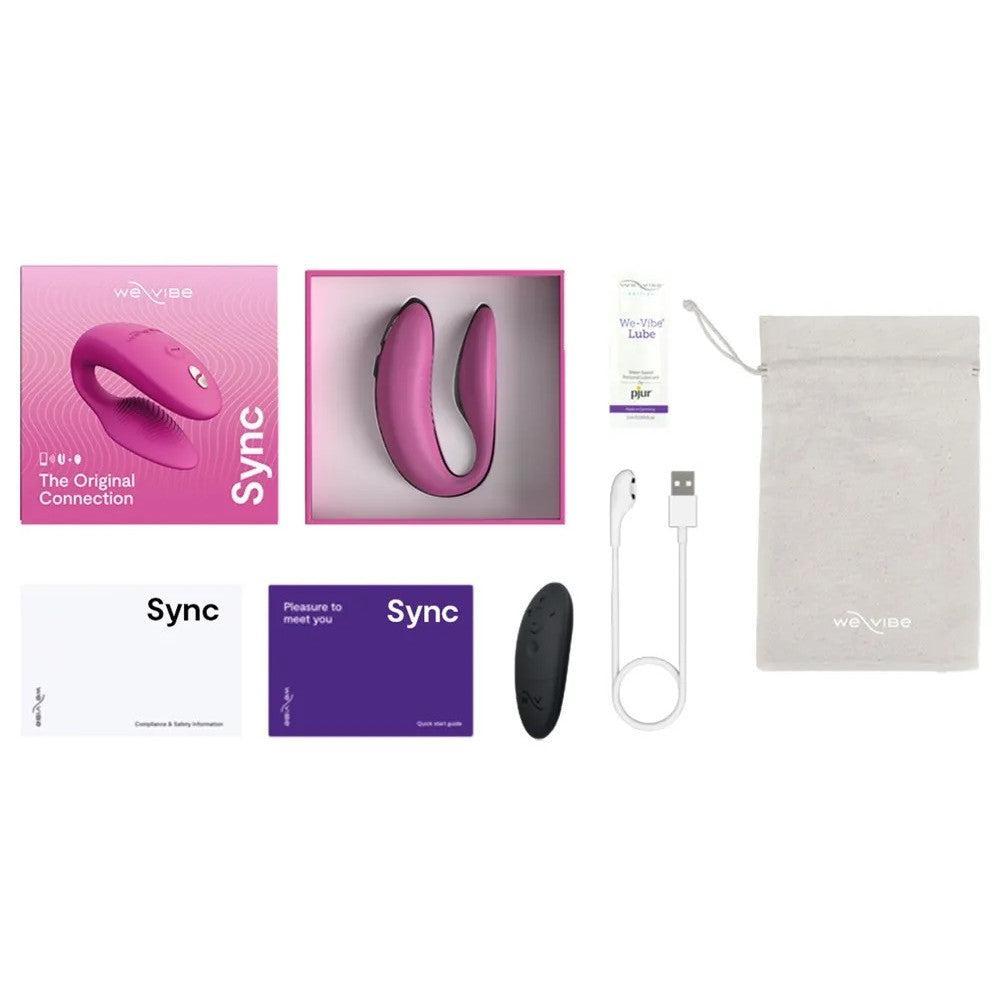 Luxury stimulator for couples with App We Vibe Sync 2 pink