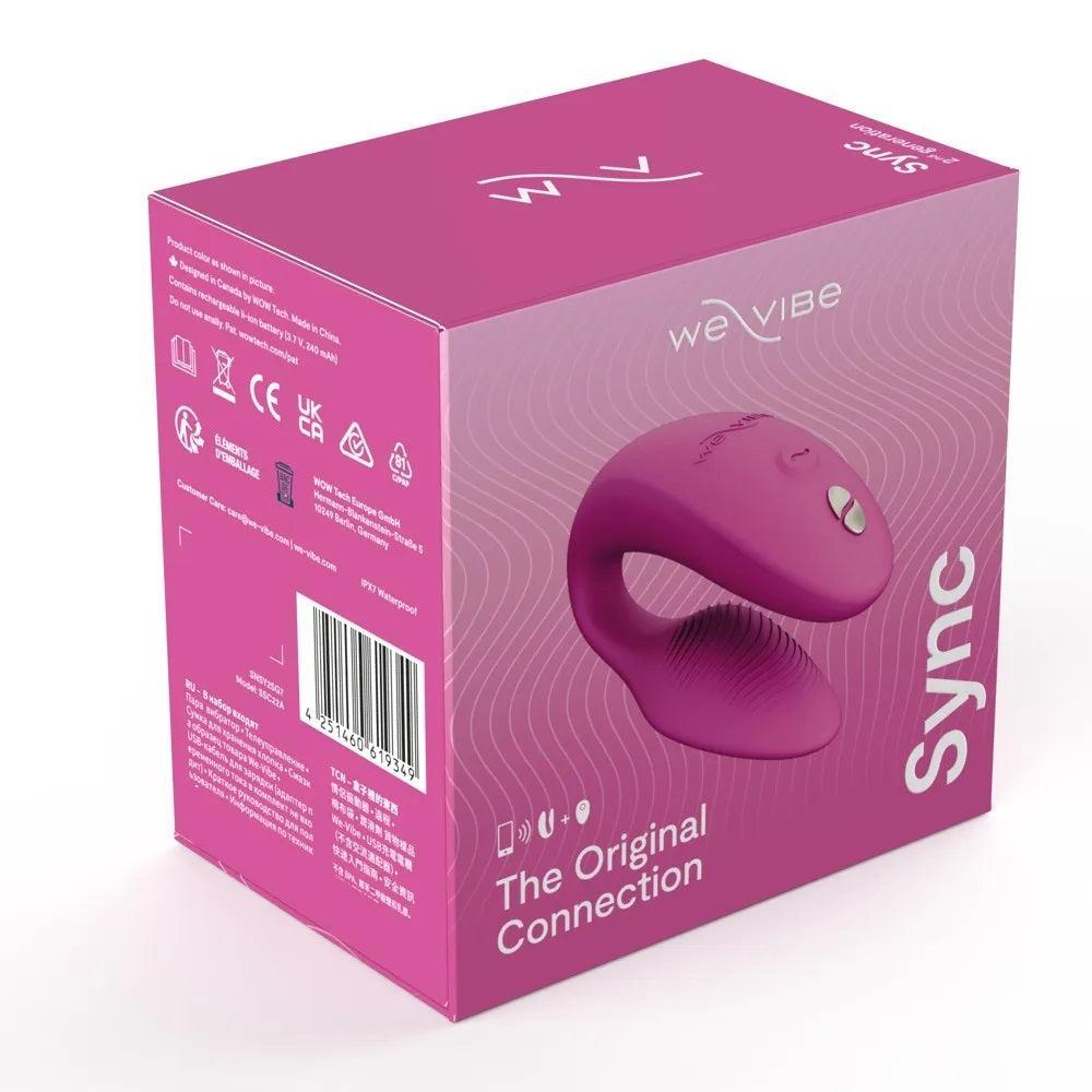 Luxury stimulator for couples with App We Vibe Sync 2 pink
