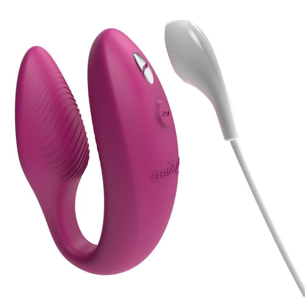 Luxury stimulator for couples with App We Vibe Sync 2 pink