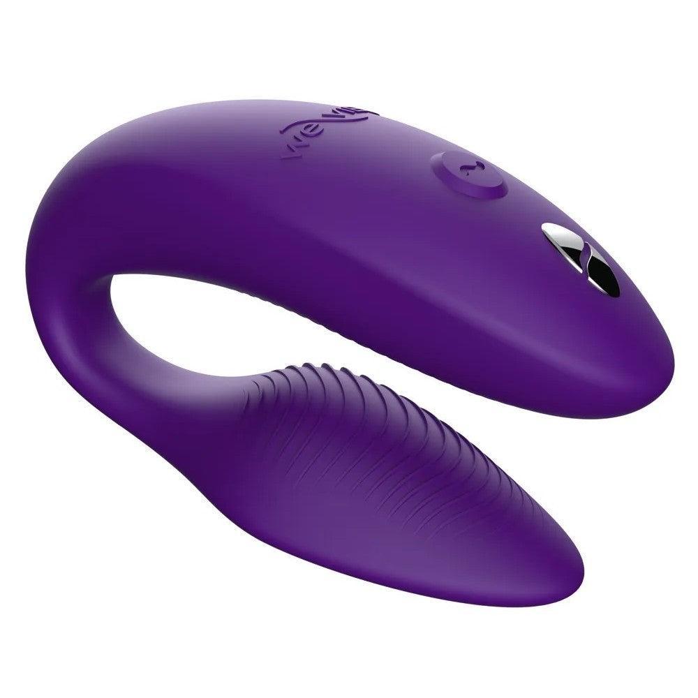 Luxury stimulator for couples with App We Vibe Sync 2 purple