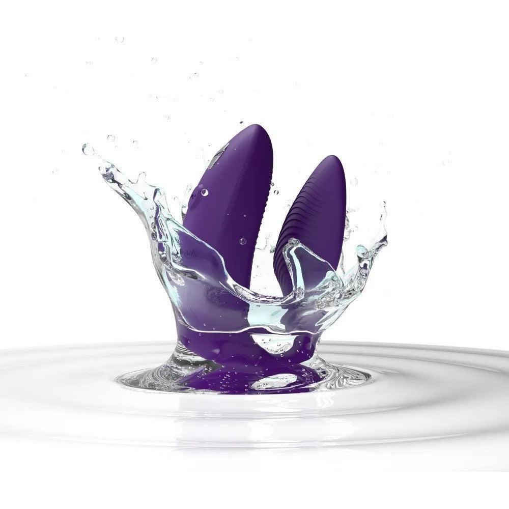 Luxury stimulator for couples with App We Vibe Sync 2 purple