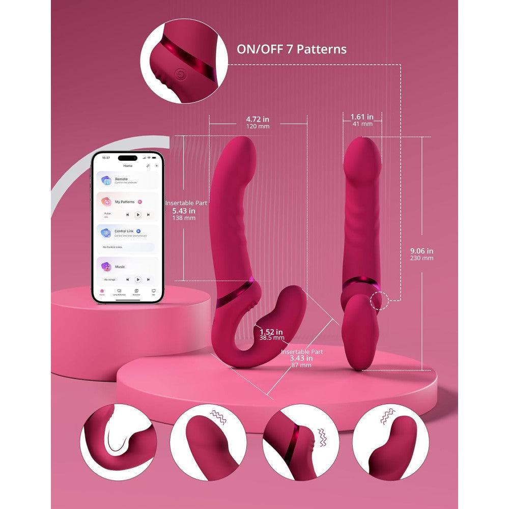 Lovense Lapis Strapless Vibrator with App