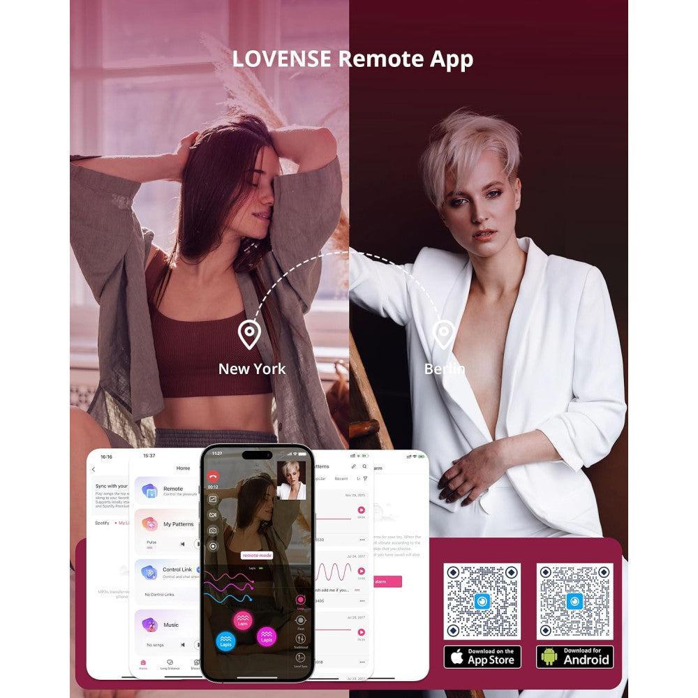 Lovense Lapis Strapless Vibrator with App