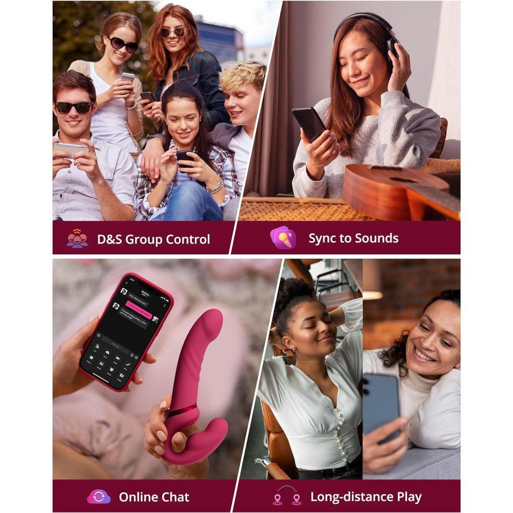 Lovense Lapis Strapless Vibrator with App