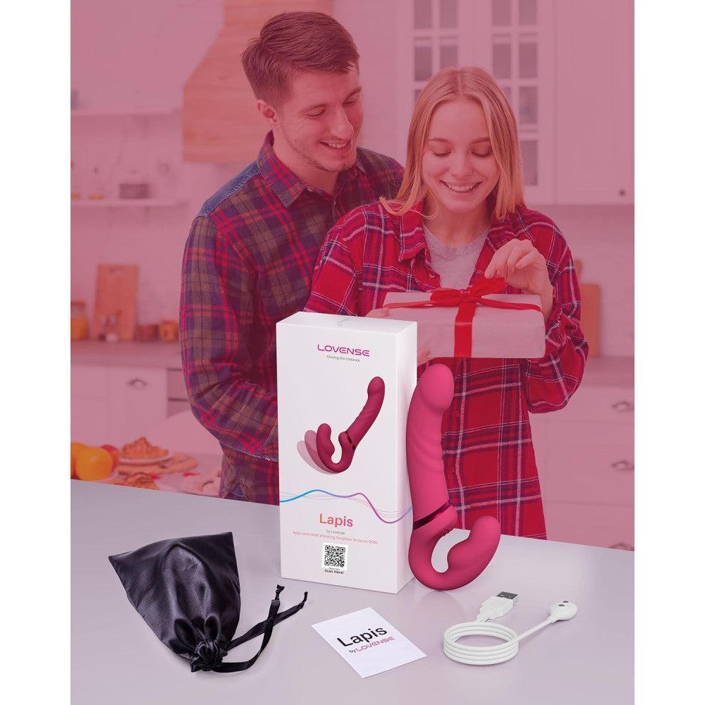 Lovense Lapis Strapless Vibrator with App