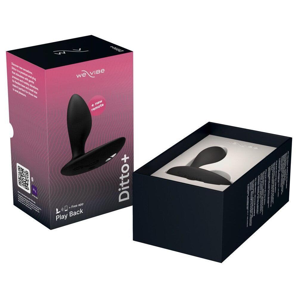 Luxury Vibrating Anal Stimulator We-Vibe Ditto+ Black