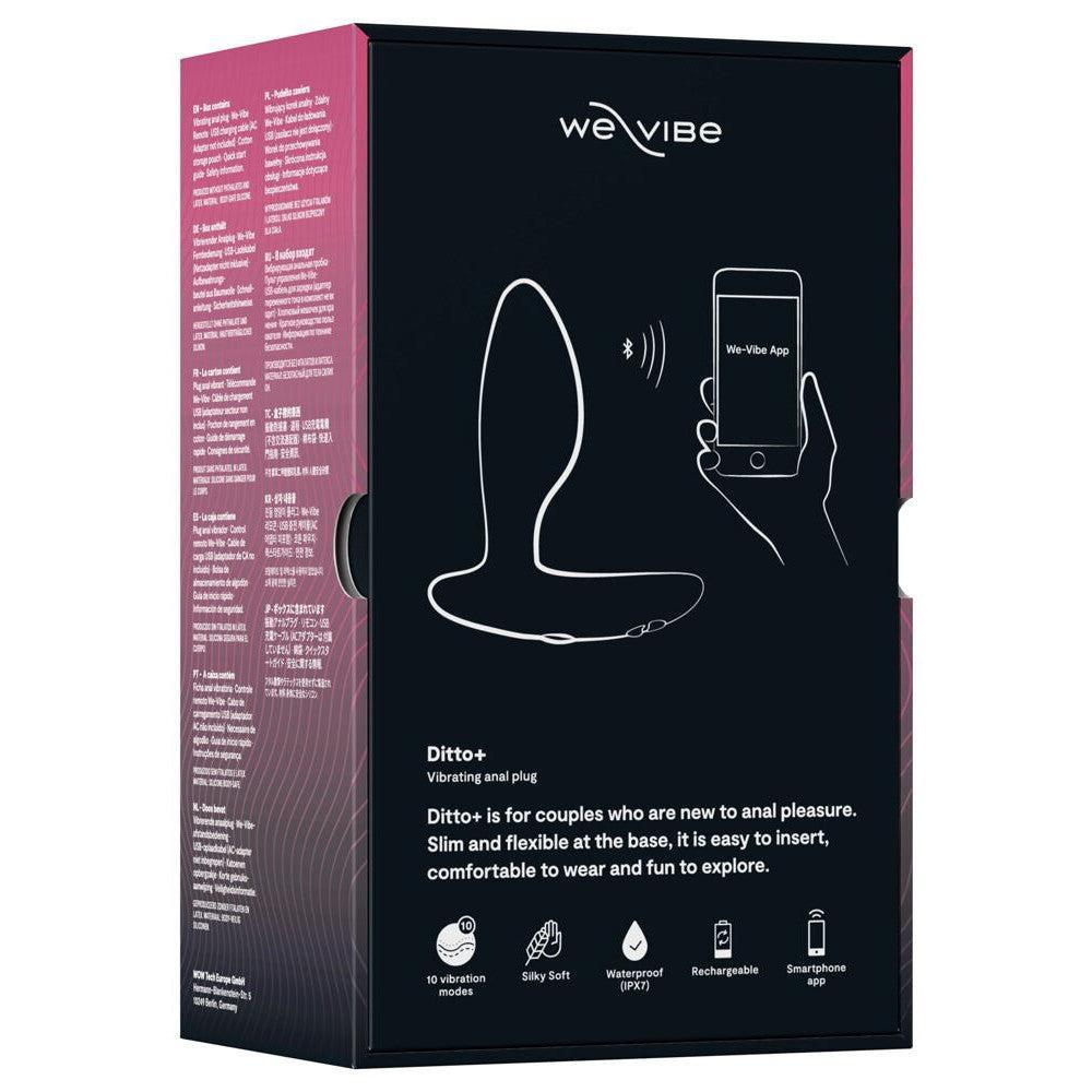 Luxury Vibrating Anal Stimulator We-Vibe Ditto+ Black