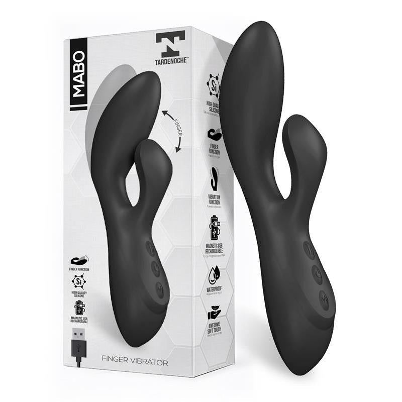 Mabo Rechargeable Silicone Thrusting Rabbit Vibrator