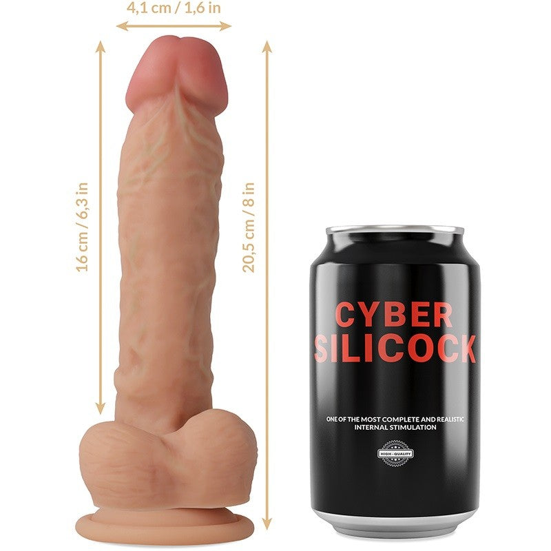 Magnus Double-layer Silicone Realistic Dildo