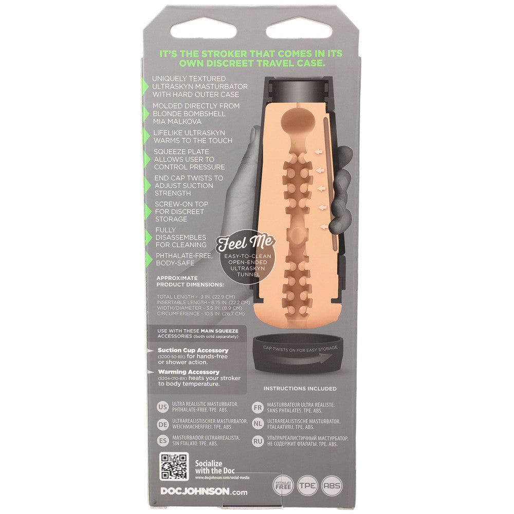 Main Squeeze Mia Malkova Realistic Vagina Masturbator