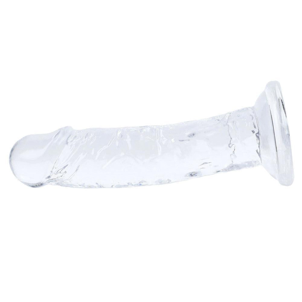Majestic Flexible Jelly Dildo Transparent 5.5"