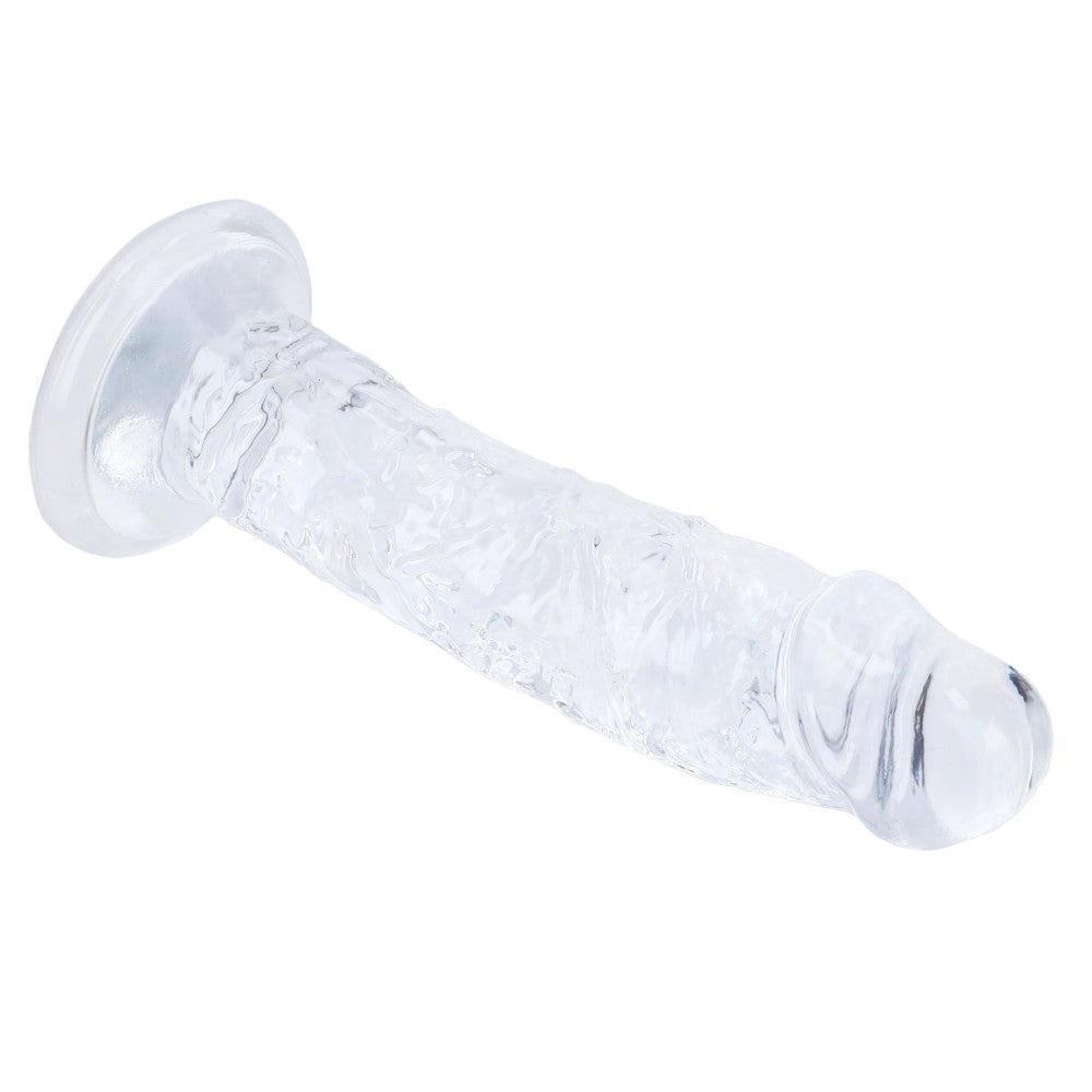 Majestic Flexible Jelly Dildo Transparent 5.5"