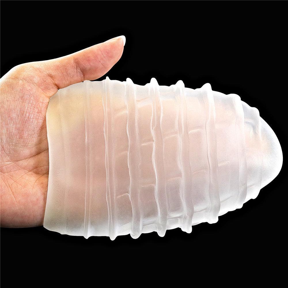 Male Masturbator Giant Egg Grind Ripples