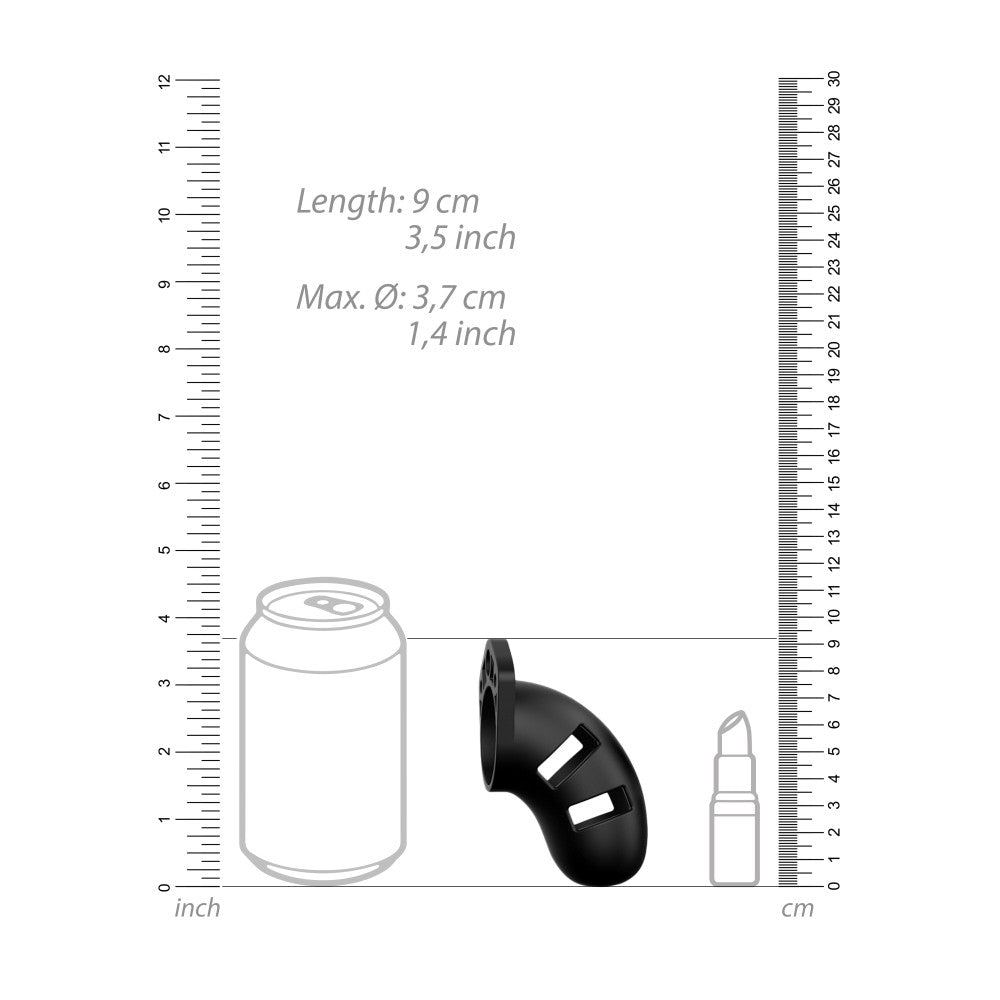 ManCage 20 Silicone Chastity Penis Cage 9 cm.