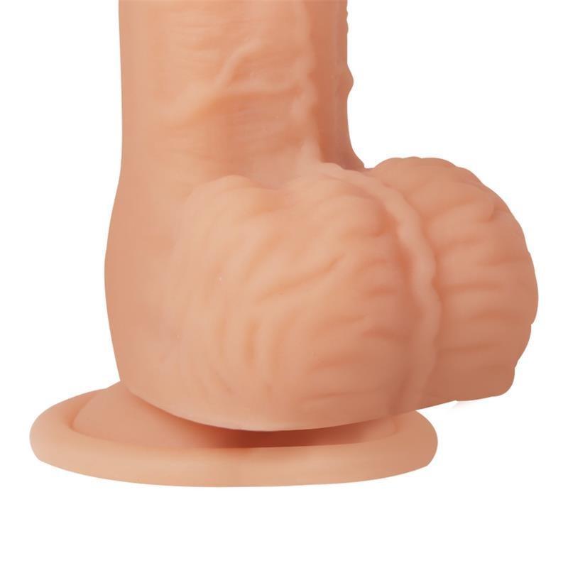 Marcus Silicone Rechargeable Vibrating Dildo with Remote