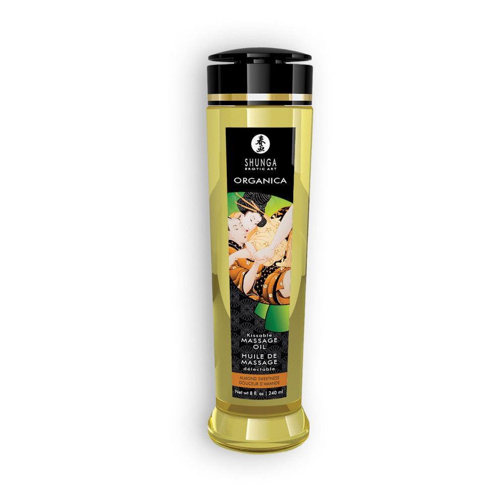 Massage oil Shunga Organica almond sweetness 240 ml.