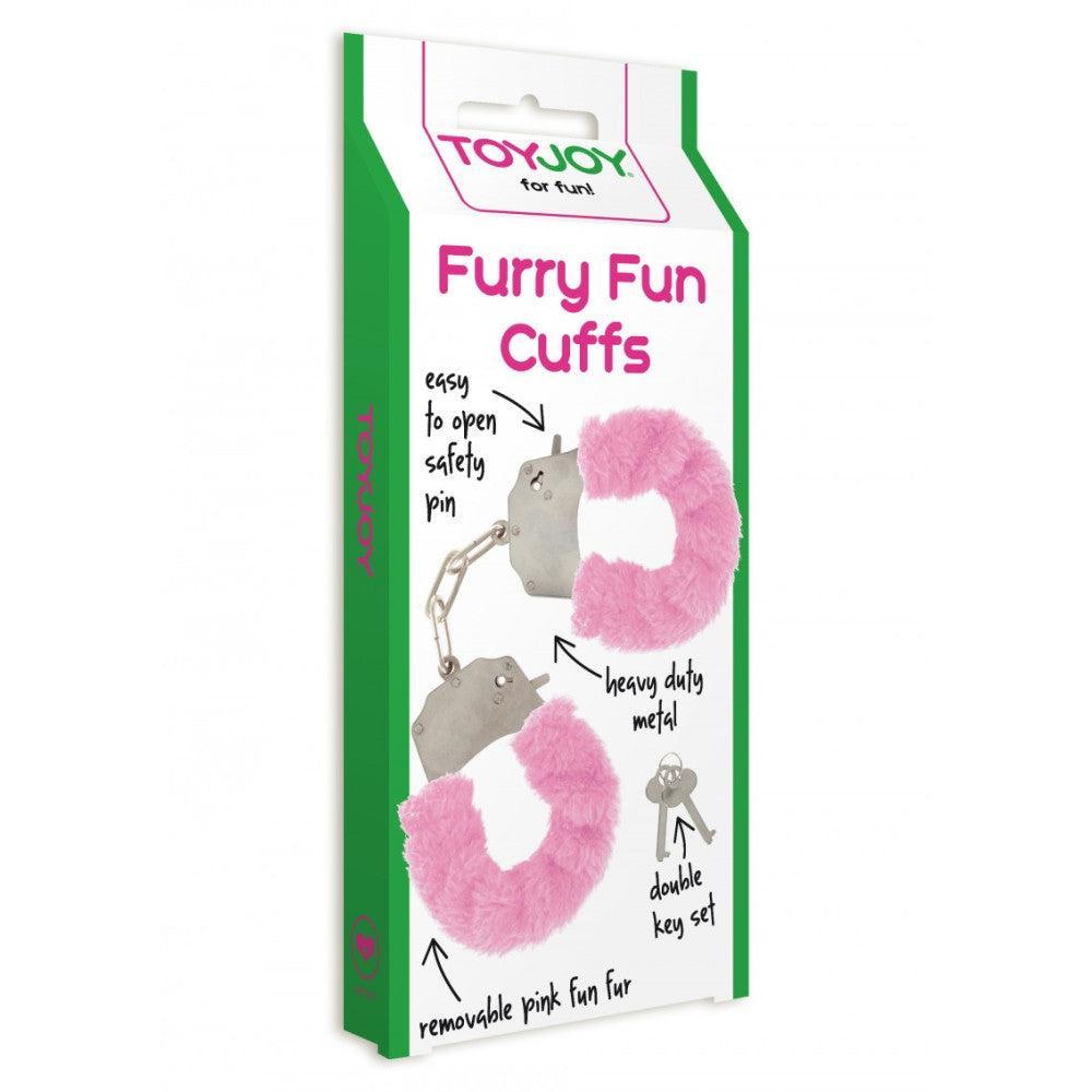 Massive handcuffs with fluff Furry Fun pink