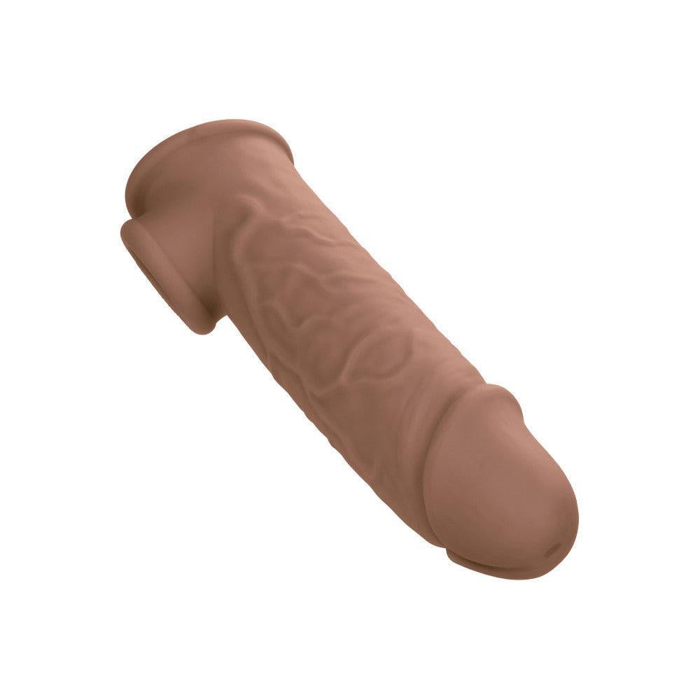 Maxx Silicone Penis Extender Brown