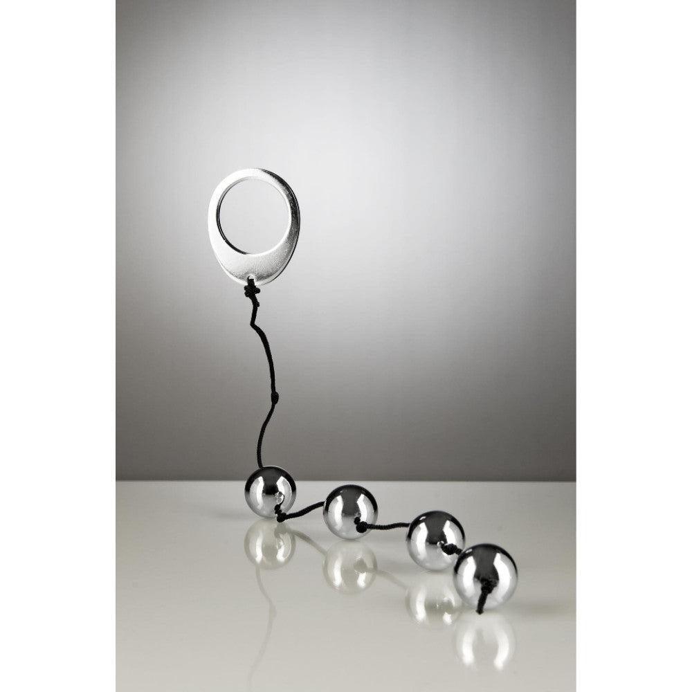 Metal anal balls Heavy Metal Beads