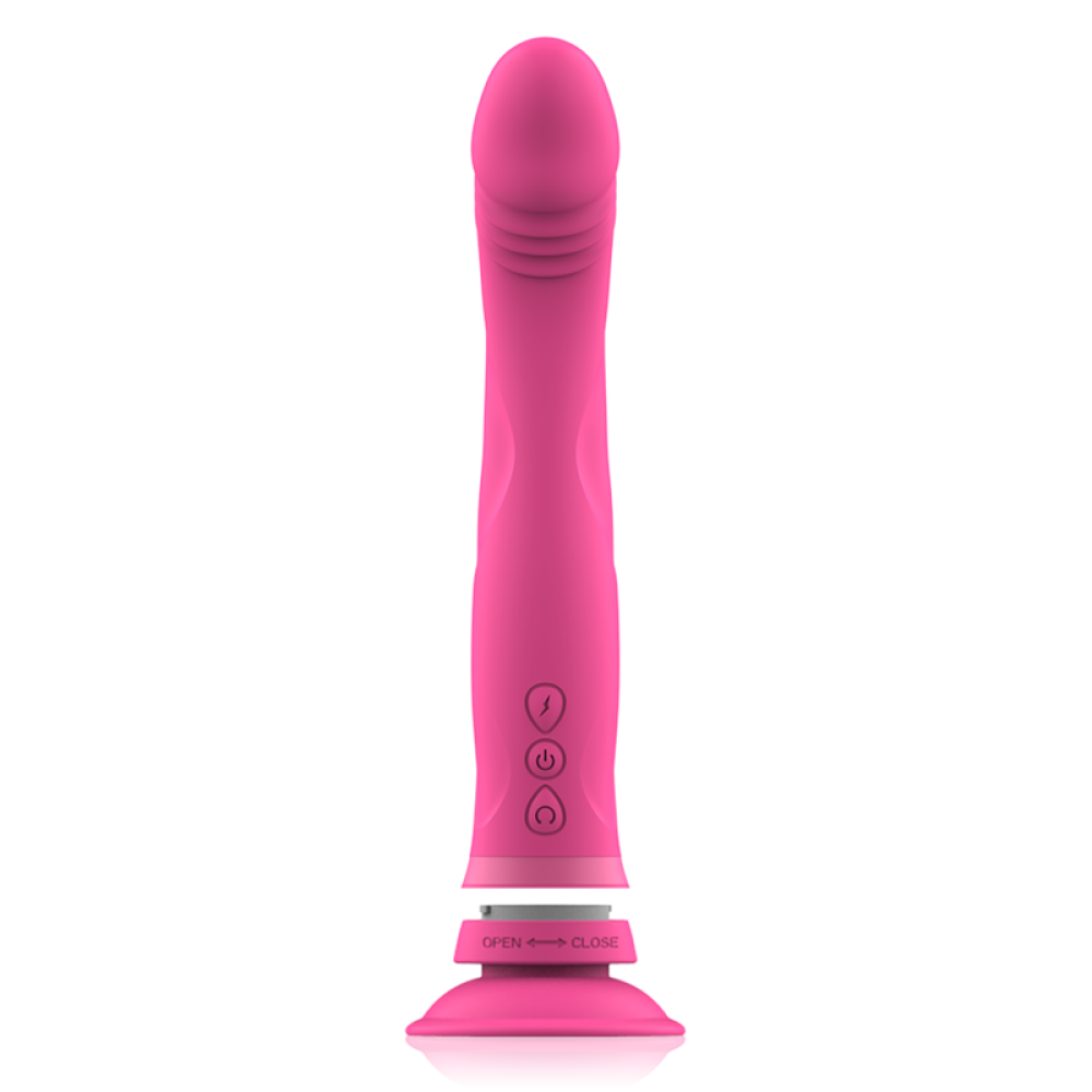 Michelangelo Rechargeable Silicone Dildo with Vacuum Base