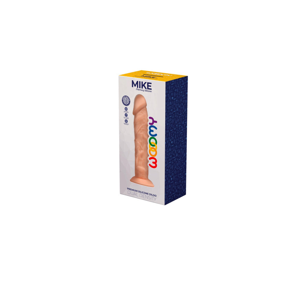 Mike Realistic Double Layer Silicone Dildo