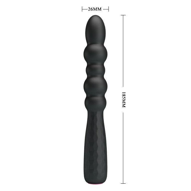 Monroe Rechargeable Vibrating Anal Stimulator Black