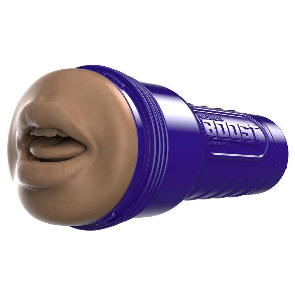 Fleshlight Boost Blow Mouth Masturbator Mocha