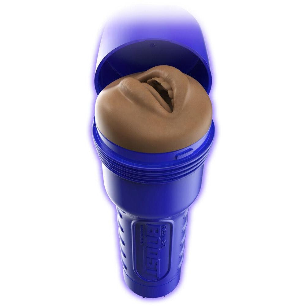 Fleshlight Boost Blow Mouth Masturbator Mocha