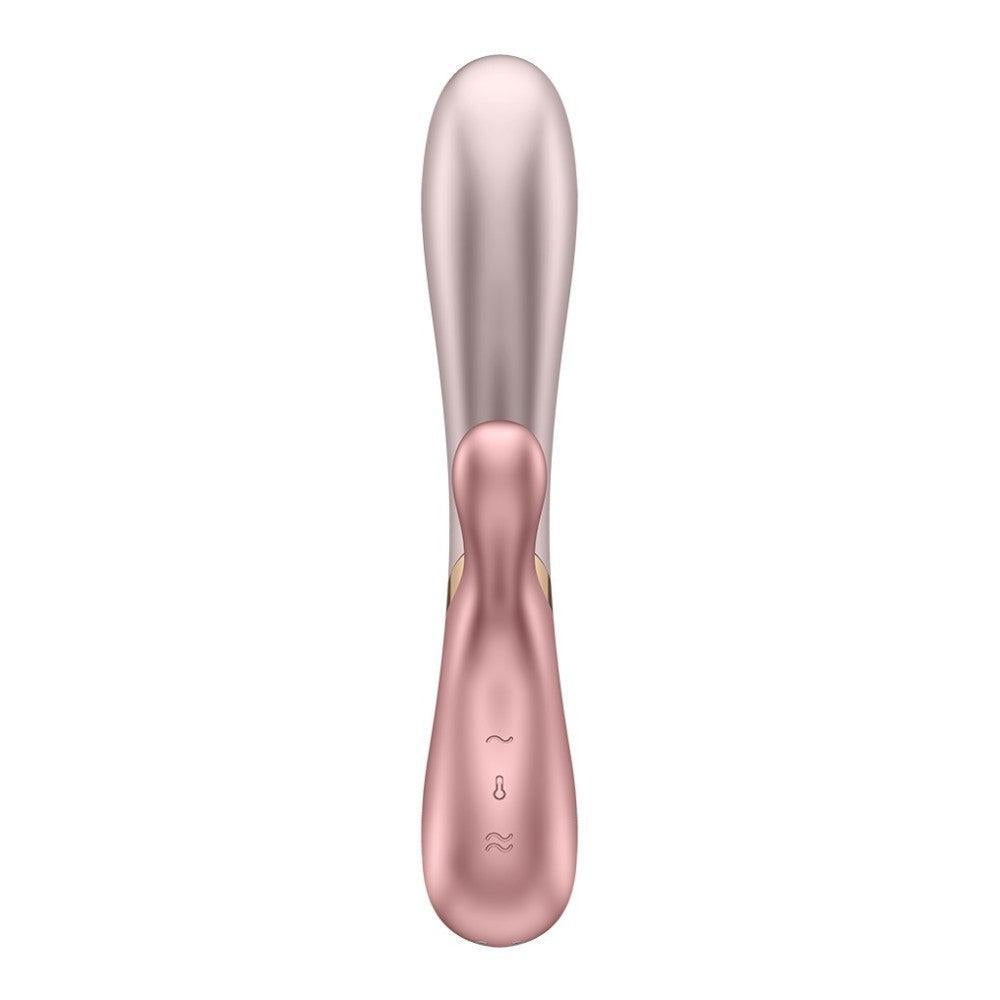 Multifunctional heating rabbit vibrator with App Hot Lover pink