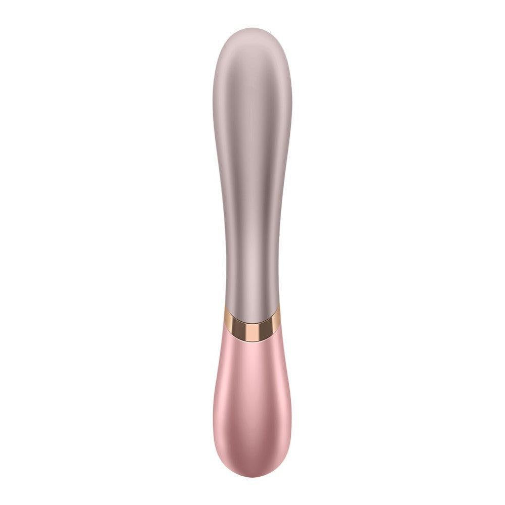 Multifunctional heating rabbit vibrator with App Hot Lover pink