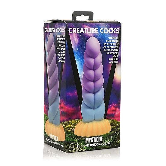 Creature Cocks Mystique Unicorn Horn Silicone Dildo