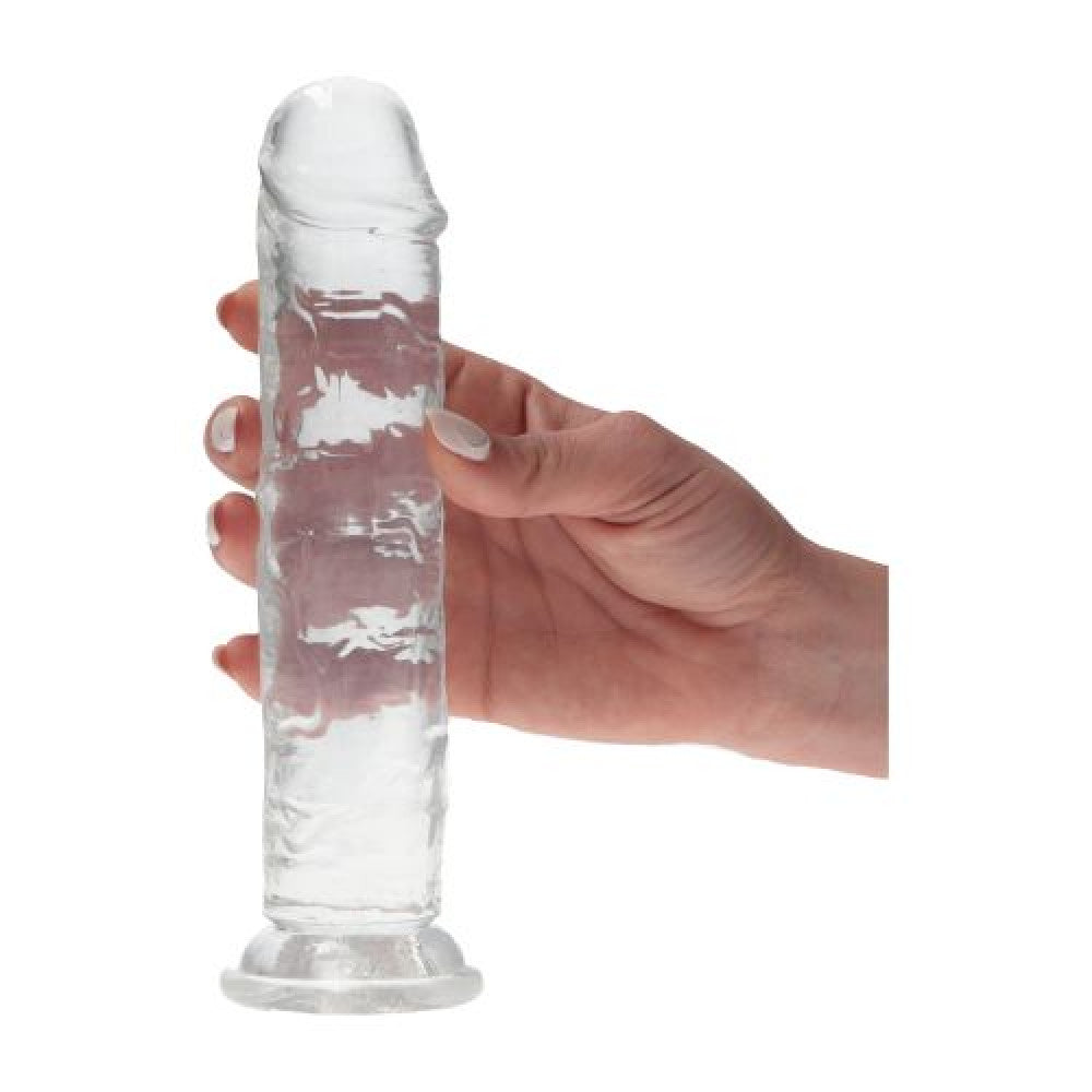 Natural Living 7" Transparent Flexible Realistic Dildo