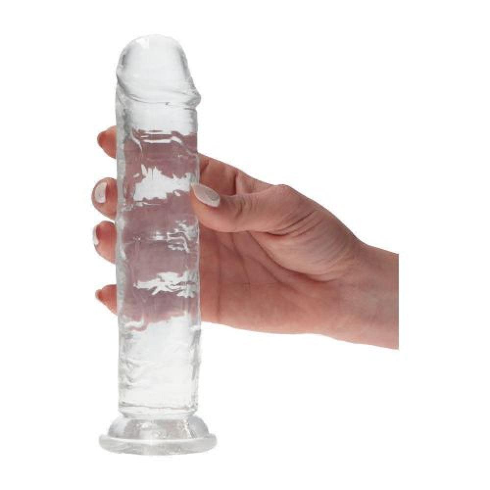 Natural Living 7" Transparent Flexible Realistic Dildo