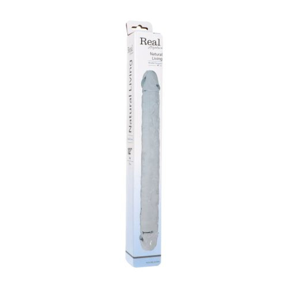 Natural Living Double Jelly Dildo 12"