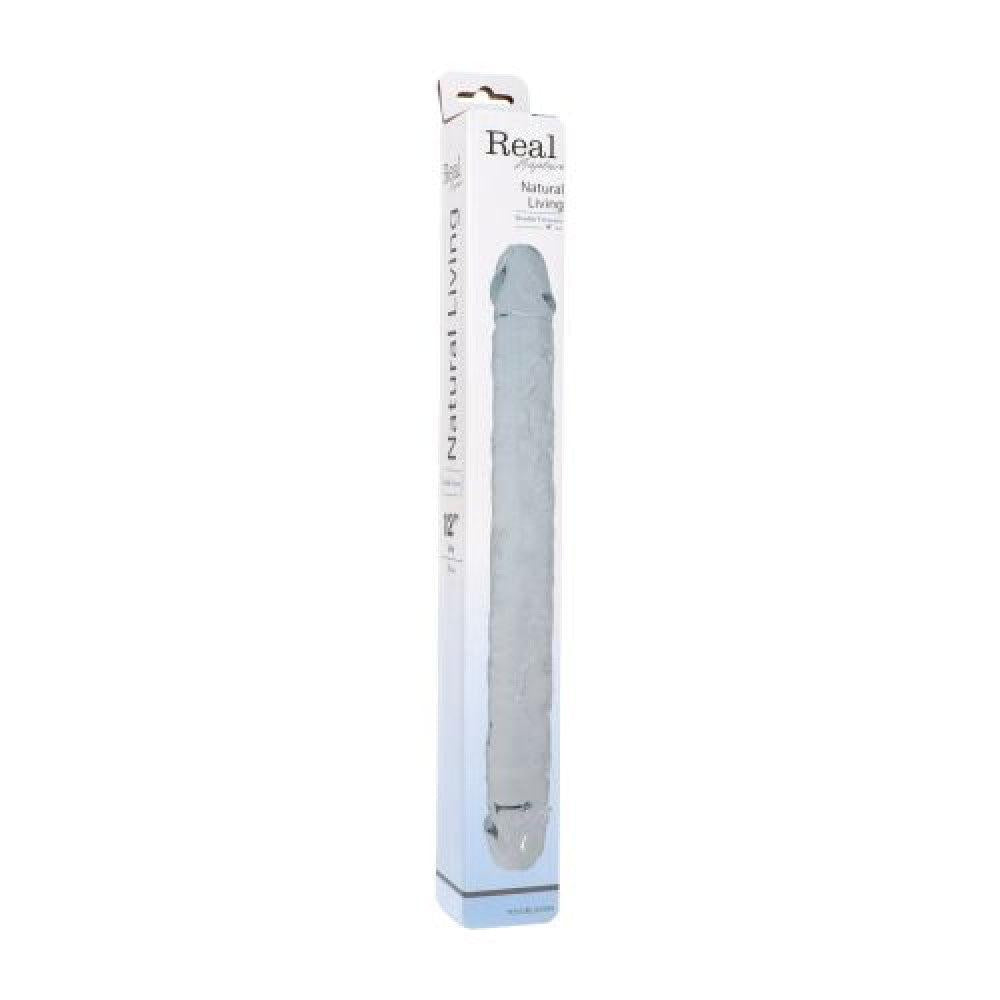 Natural Living Double Jelly Dildo 12"