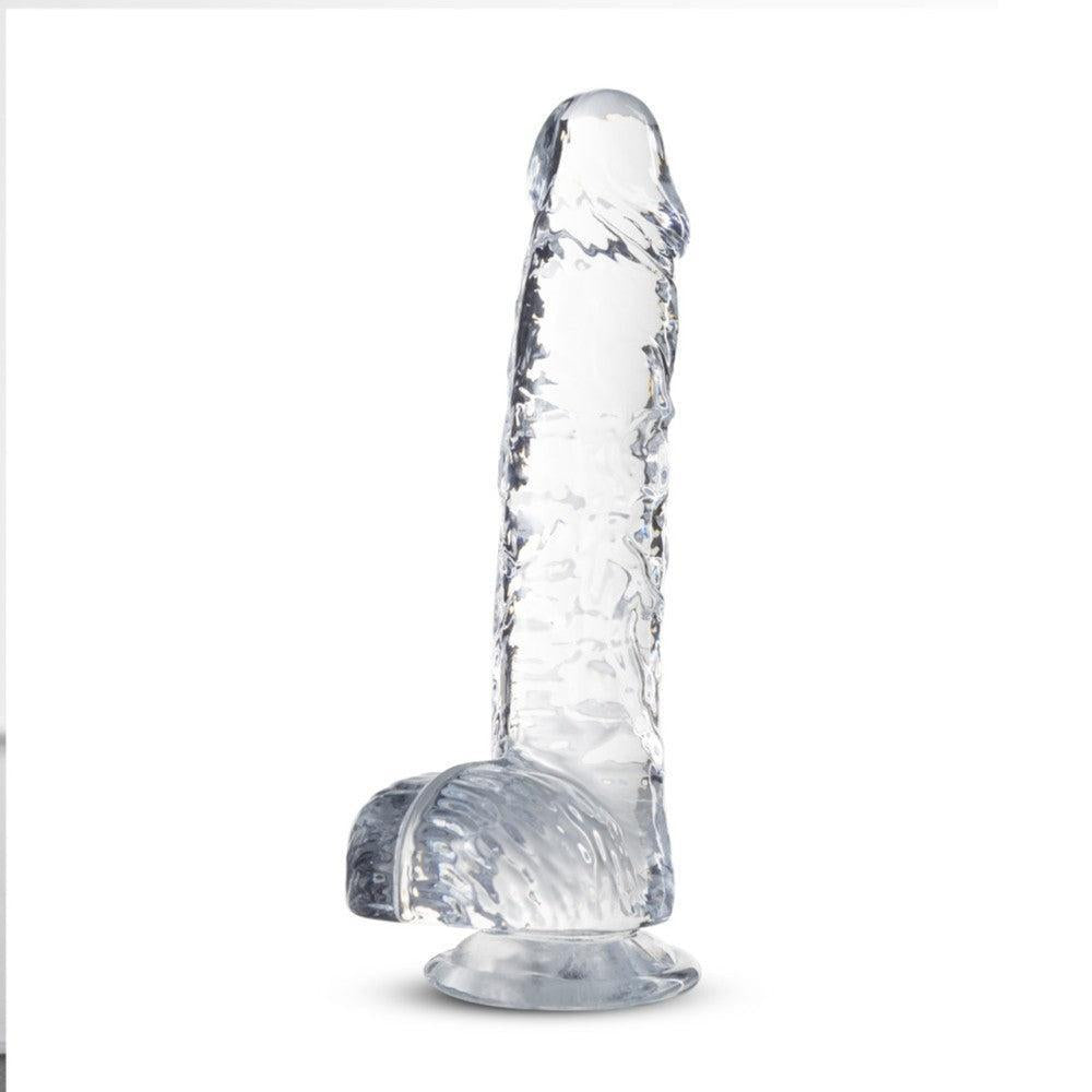 Naturally Yours Realistic Suction Cup Dildo 6" Clear