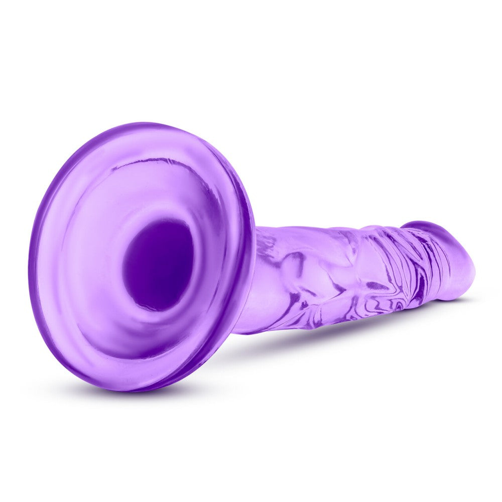 Naturally Yours mini vacuum base dildo purple