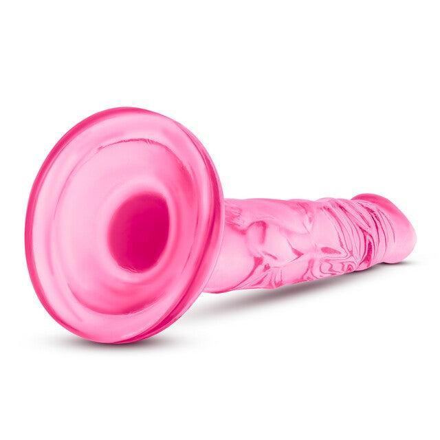 Naturally Yours Mini Vacuum Base Dildo Pink