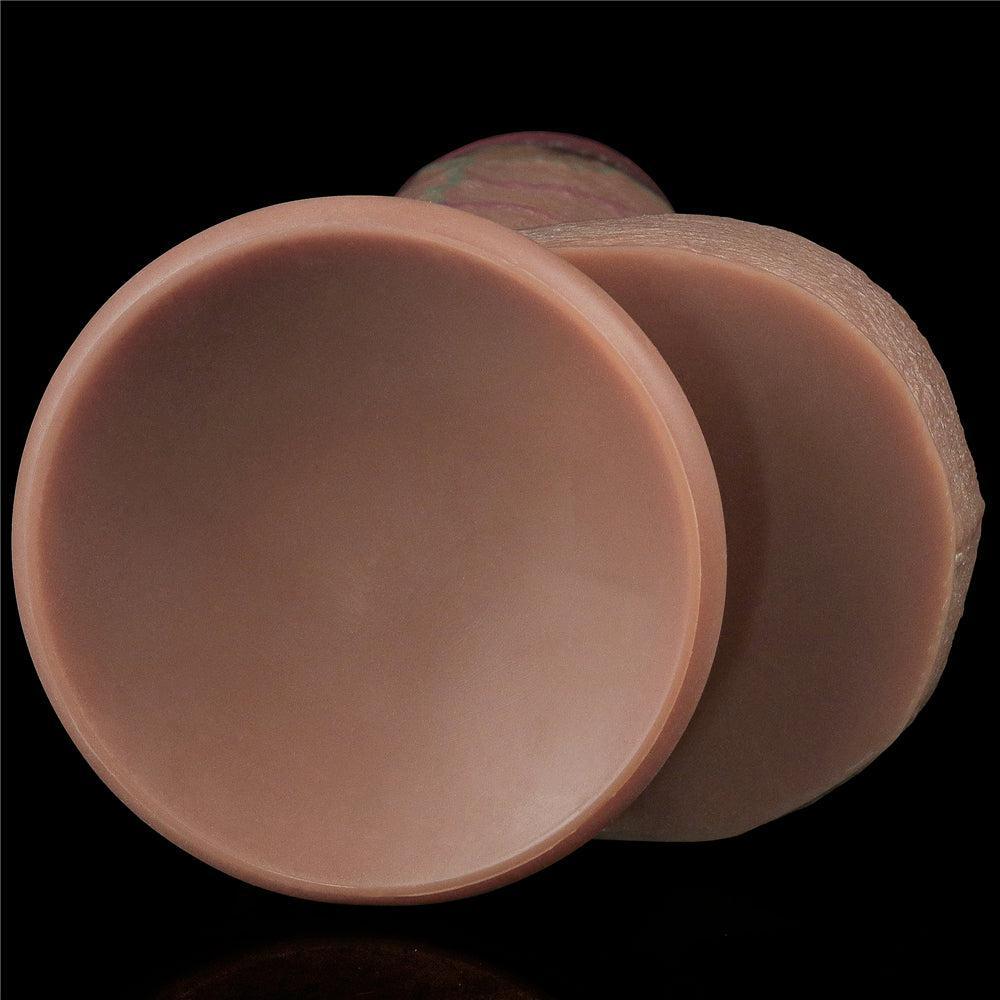 Nature Cock XXL 9.5" Thick Double Layer Silicone Dildo