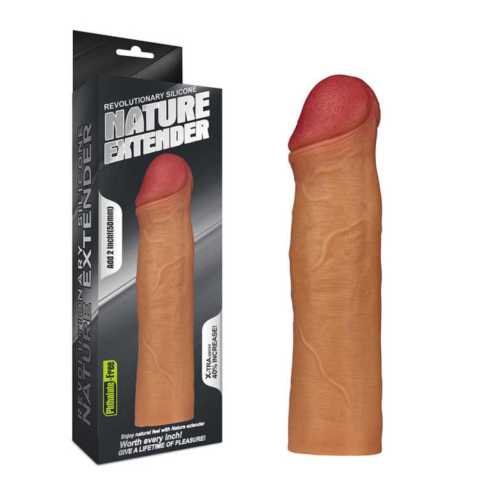 Nature Extender Super Realistic Silicone Penis Extender