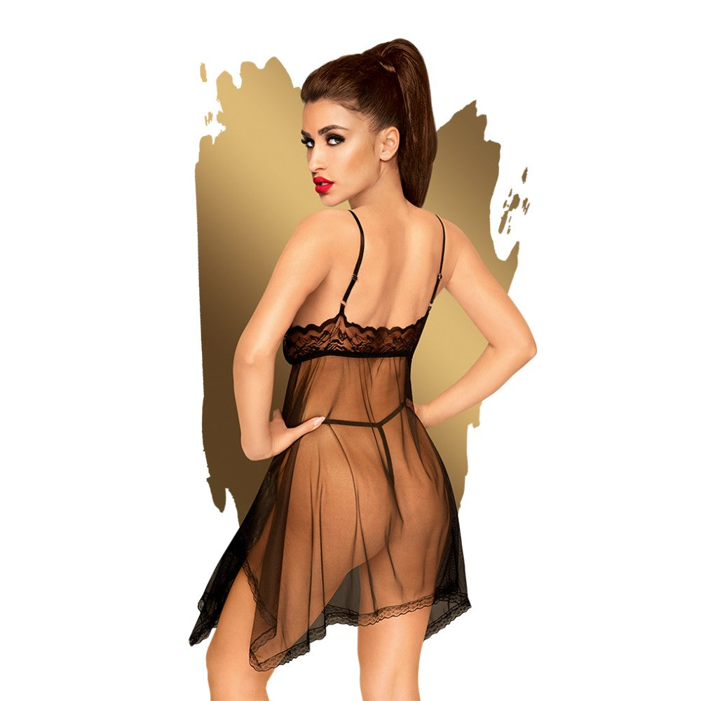 Naughty Doll Erotic Nightdress with Thongs