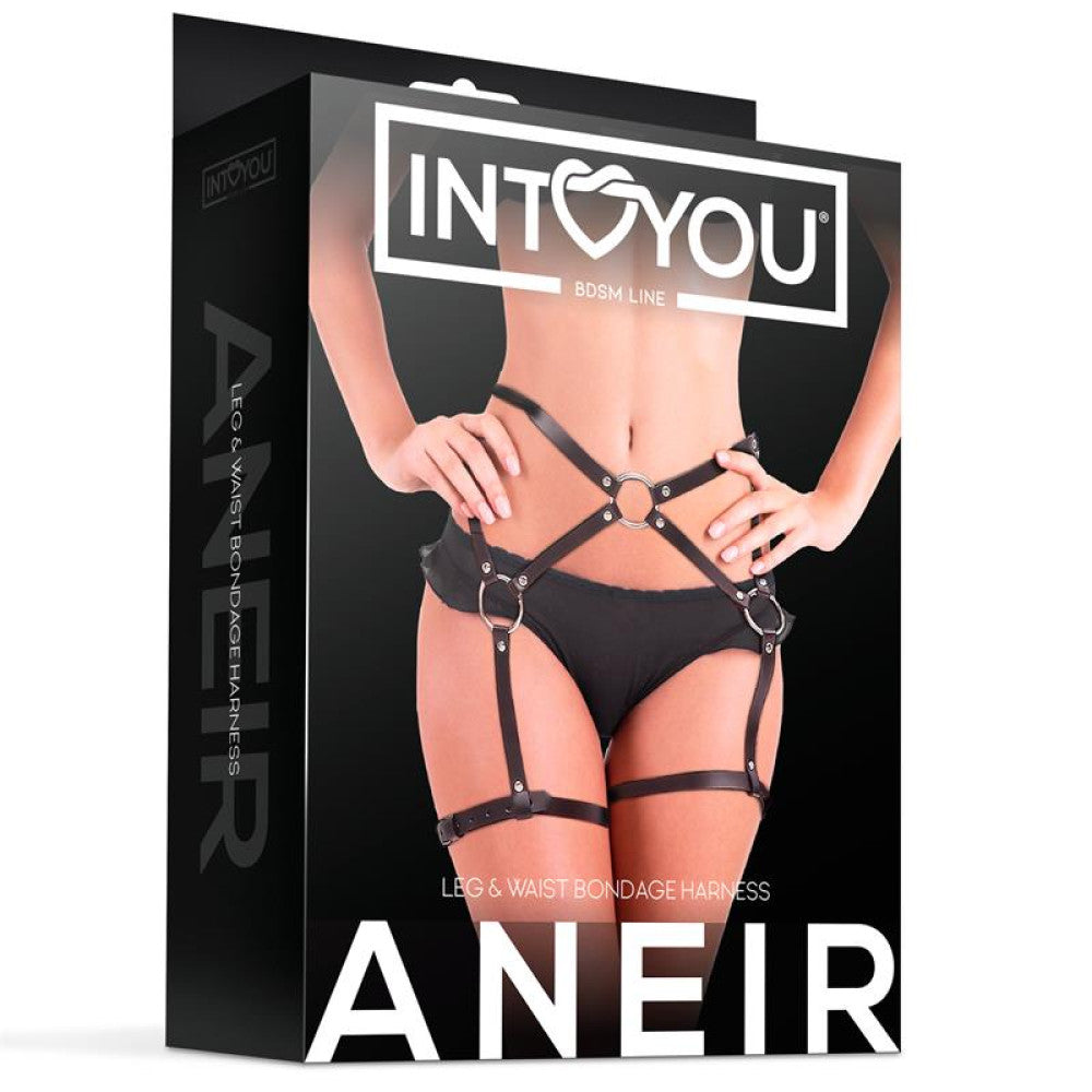 Aneir BDSM Garter Belt Harness