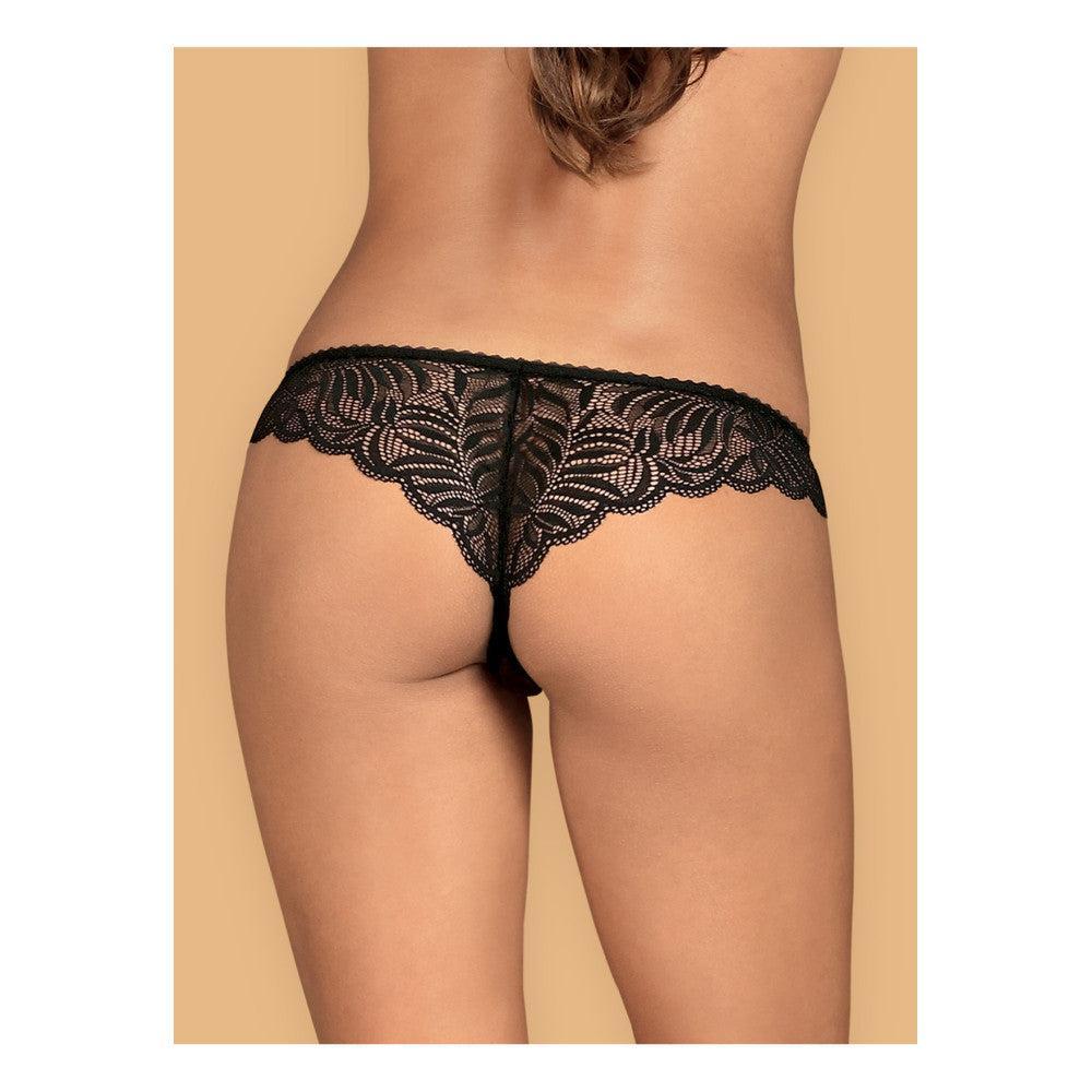 Contica Lace Crotchless Panties