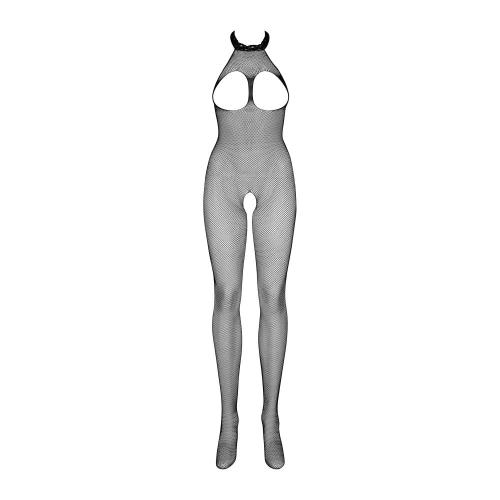 Obsessive Full Mesh Bodysuit With Erotic Holes