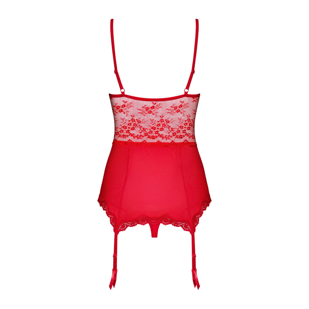 Obsessive Lovica Corset Garter and Thong Set