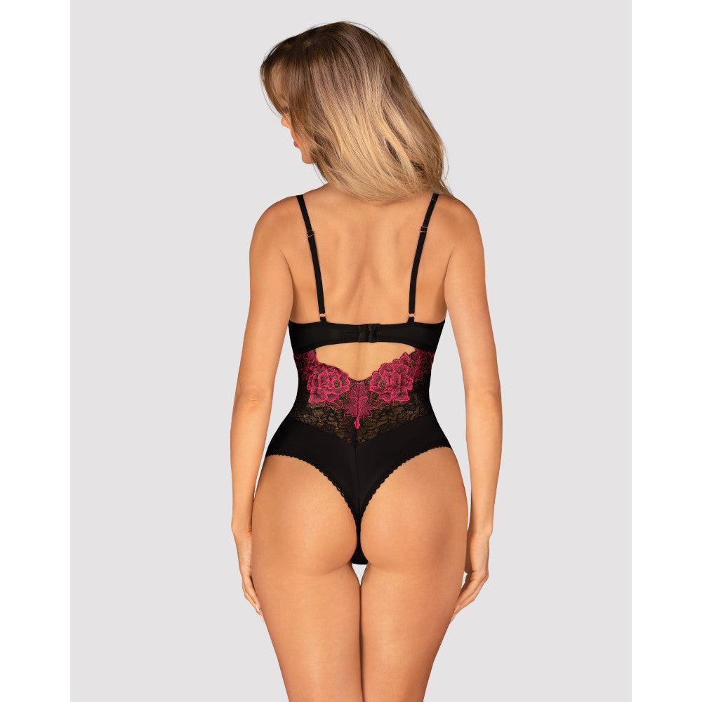 Obsessive Rosenty Elegant Floral Bodysuit