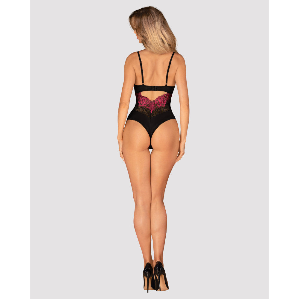 Obsessive Rosenty Elegant Bodysuit Lingerie