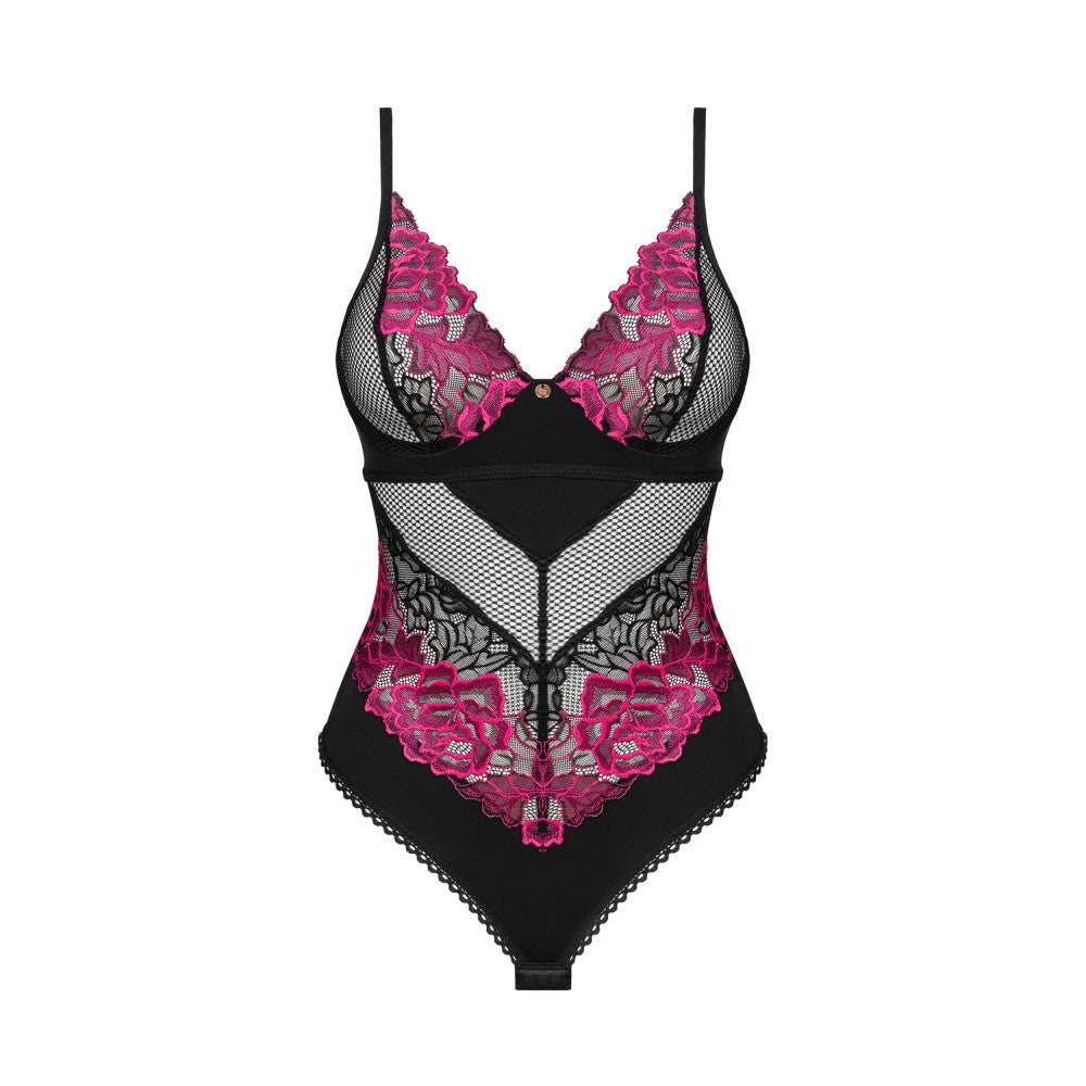 Obsessive Rosenty Elegant Bodysuit Lingerie