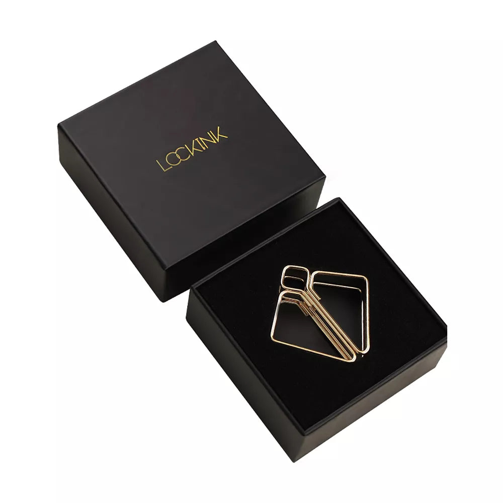 Original Lockink Steel Nipple Clamps Gold